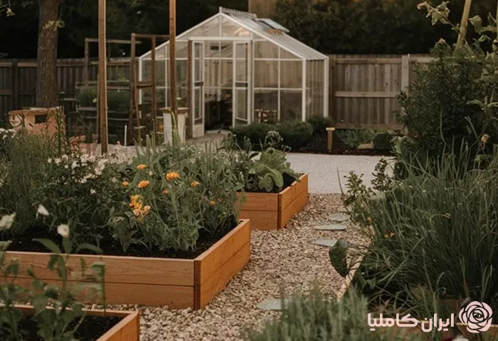 محوطه سازی باغ